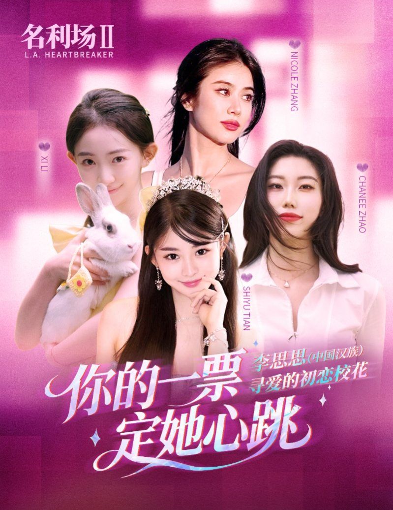 《名利场2》五大角色正式公开,选角投票进行中-第3张图片