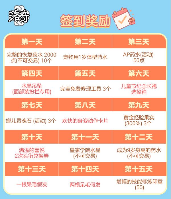 《洛奇》童趣一夏,儿童节签到活动上线-第3张图片