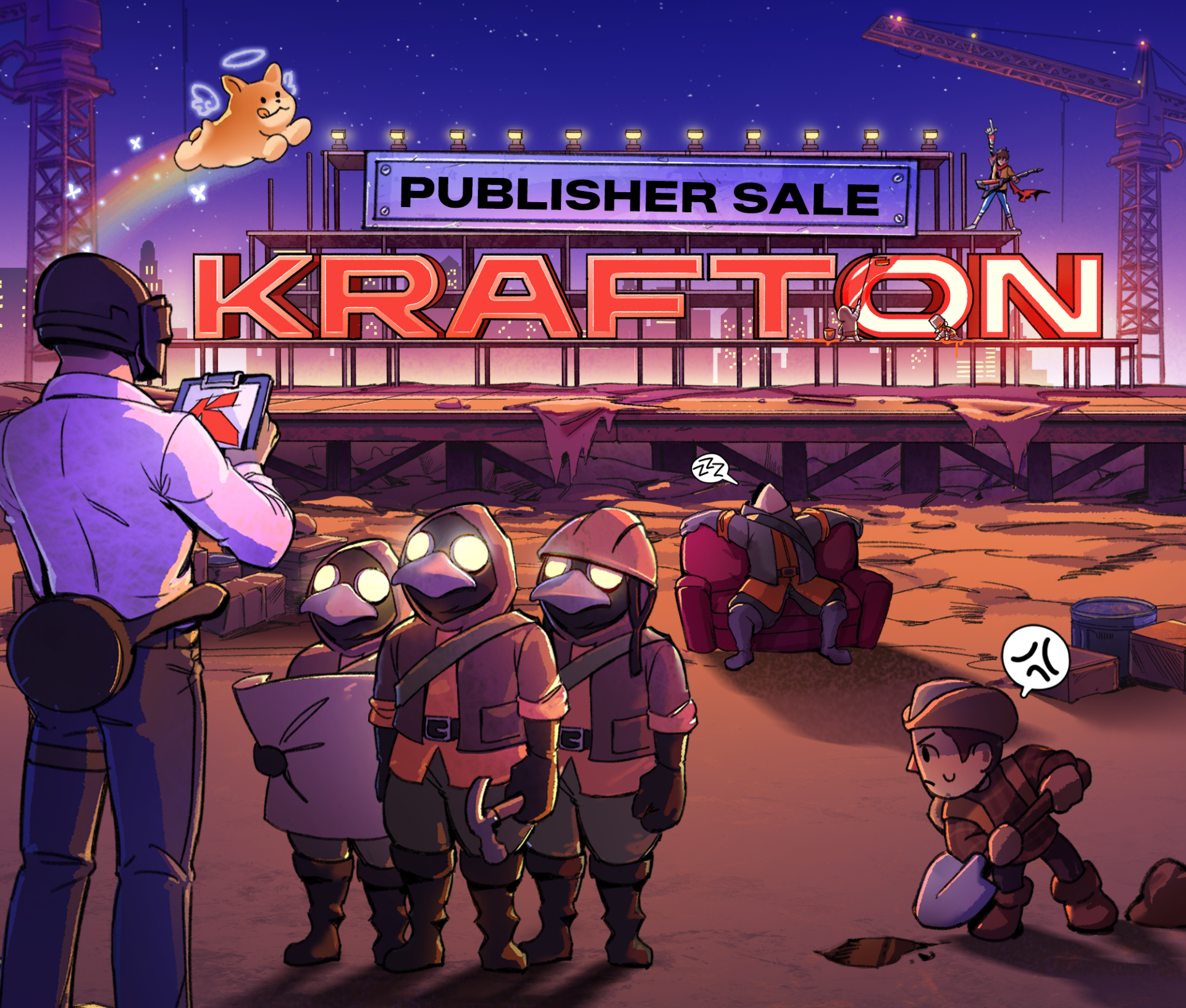 KRAFTON开启2026Steam发行商特卖活动-第1张图片
