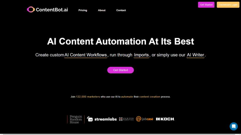ContentBot：一款好用的智能内容工具，自动化批量创作多语种内容，适配各类营销创作场景-第1张图片