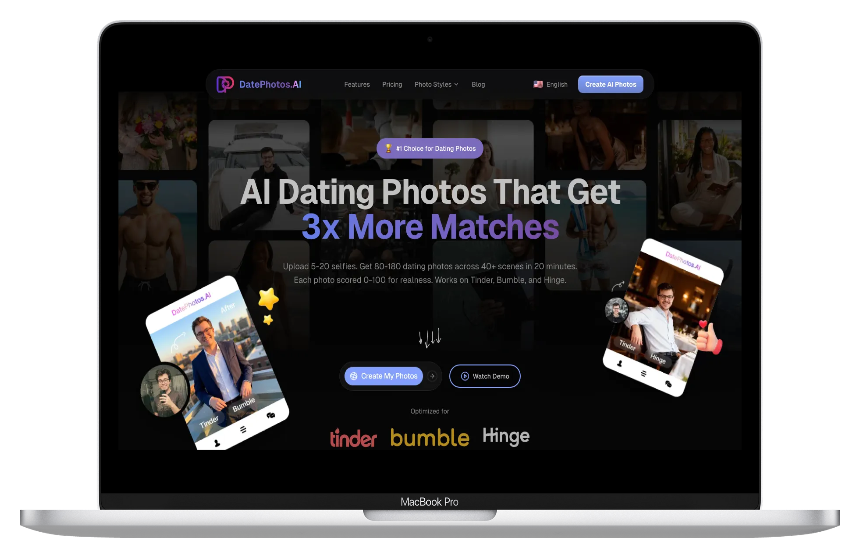 DatePhotos AI：AI生成自然高分约会照，40+场景助你高效脱单-第1张图片