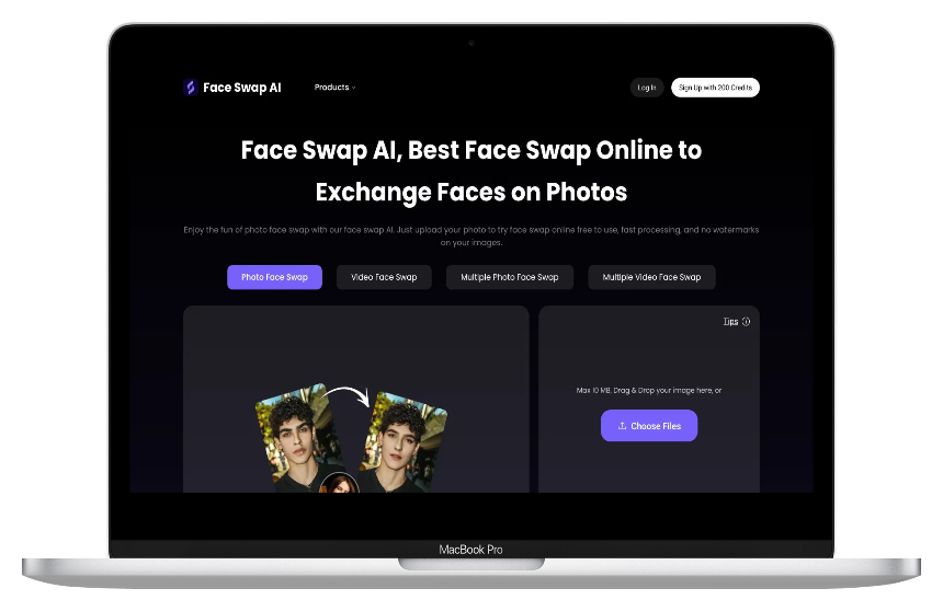 AI Face Swap Pro：零门槛换脸神器，照片视频都能换，社交娱乐与创意营销必备-第1张图片