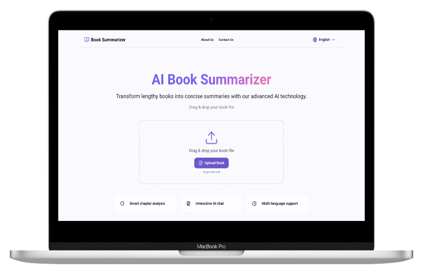 读书太慢没时间？AI Book Summarizer这款AI摘要神器帮你10分钟吃透一本书-第1张图片