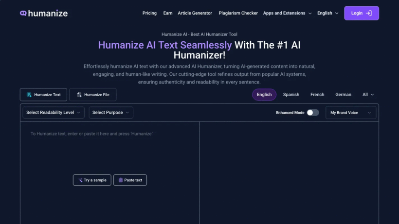 告别AI机器感!Humanize AI Text让机器文字秒变“人话”,沟通更走心-第1张图片 告别AI机器感!Humanize AI Text让机器文字秒变“人话”,沟通更走心-第1张图片
