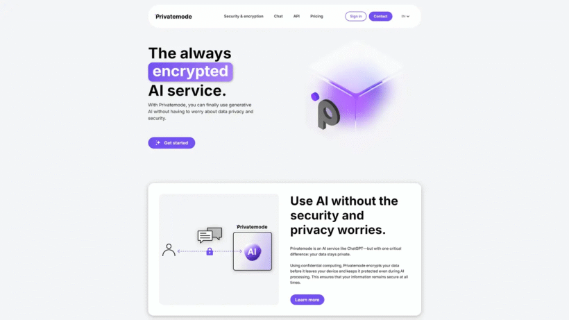 Privatemode AI隐私安全服务：机密计算加密你的数据，欧盟托管零信任架构-第1张图片
