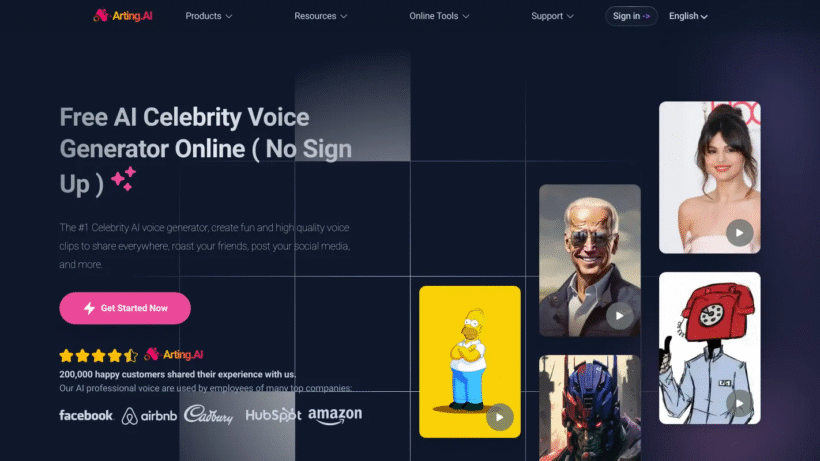 AI Celebrity Voice Generator是什么？一键克隆明星声音，轻松制作搞笑配音与个性化音频-第1张图片