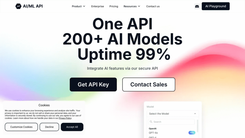 零基础接入AIML API：快速打造智能客服与语音助手的强大AI开发工具-第1张图片