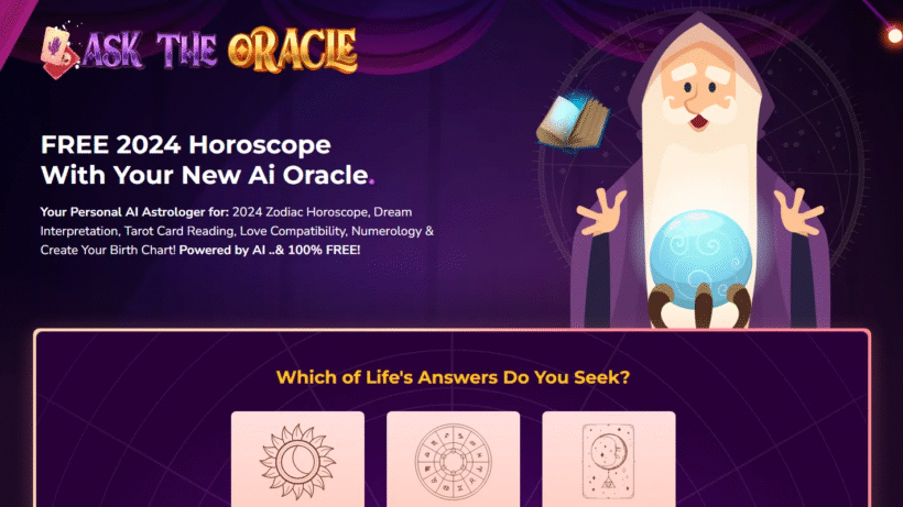 什么是Ask the Oracle？AstroGuide AI提供个性化占星塔罗解梦等实用生活指引-第1张图片