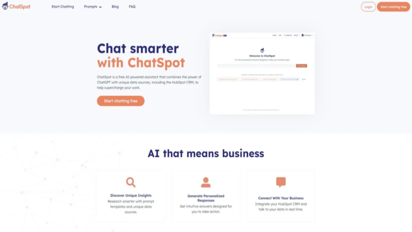 ChatSpot AI：能直接对话查数据写内容的HubSpot智能小助手-第1张图片