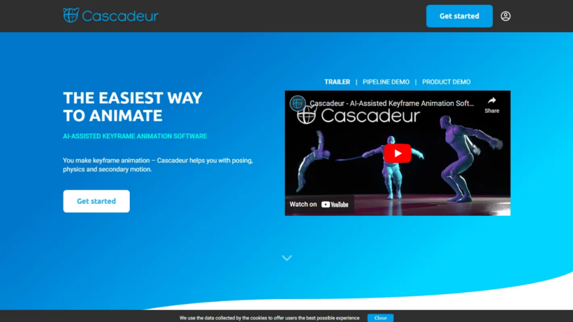Cascadeur：一款AI辅助的3D动画制作软件，轻松搞定角色动作与物理模拟-第1张图片