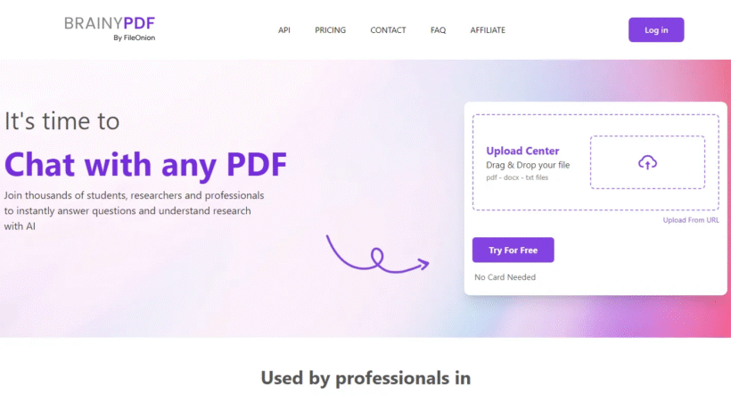 BrainyPDF：你的私人AI工作助理，帮你快速读懂并总结PDF文档核心信息-第1张图片