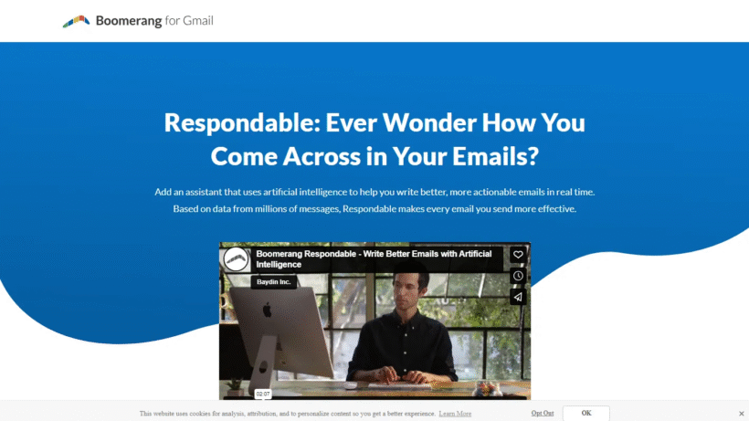 Boomerang Respondable：帮你拿捏语气提高回复率的实用AI邮件辅助工具-第1张图片
