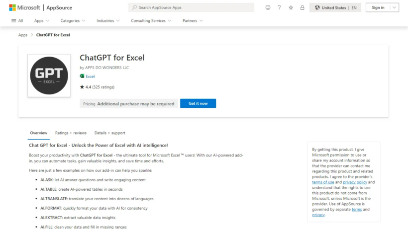 ChatGPT For Excel：把AI大模型装进表格里，让普通人也能轻松搞定复杂表格-第1张图片