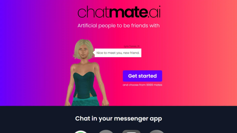 Chatmate AI：拥有模拟情感与语音互动的AI虚拟伙伴，随时陪你聊天解闷-第1张图片