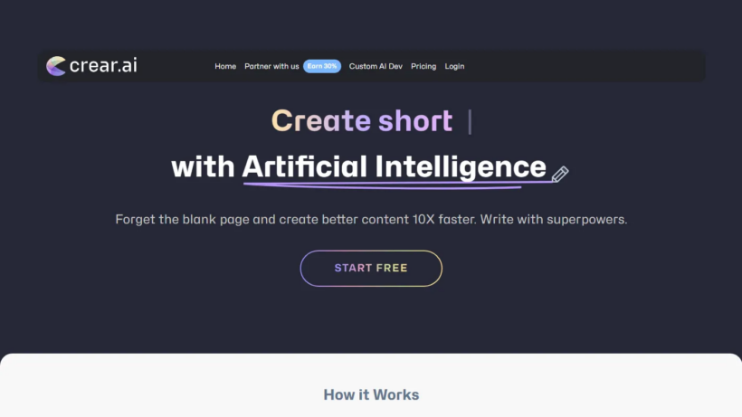 Crear AI：一款好用的多功能文案生成与文本优化办公助手，大幅提升工作效率