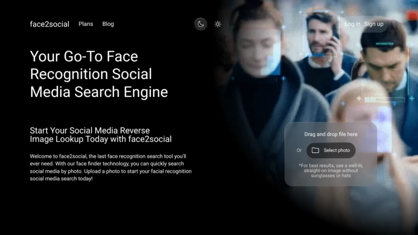 Face2social：一款强大又好用的AI人脸识别搜社交账号工具介绍