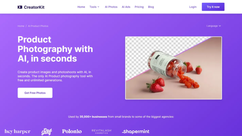 CreatorKit AI：电商AI商品图生成工具，无损画质模板化批量制图神器-第1张图片