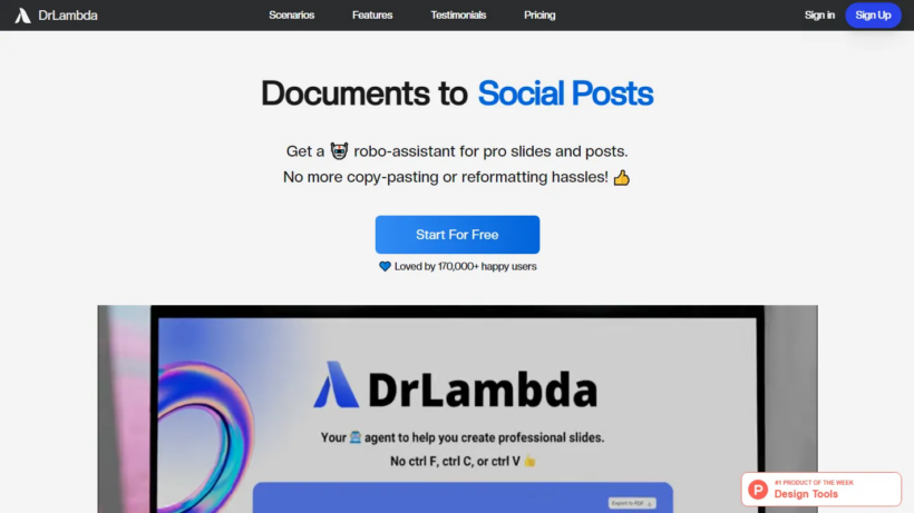 Dr Lambda AI：全能内容工具，多源素材整合，一键生成图文视频课件