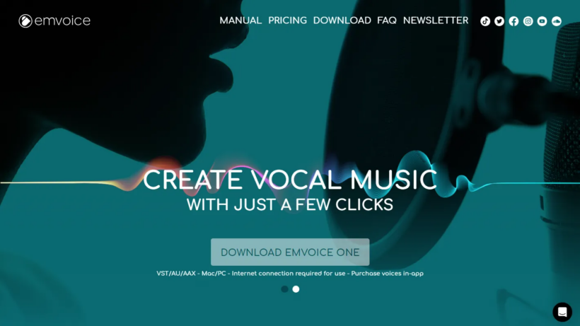 Emvoice:智能人声合成工具,轻松生成真人演唱人声,适配各类音乐创作场景-第1张图片 Emvoice:智能人声合成工具,轻松生成真人演唱人声,适配各类音乐创作场景-第1张图片
