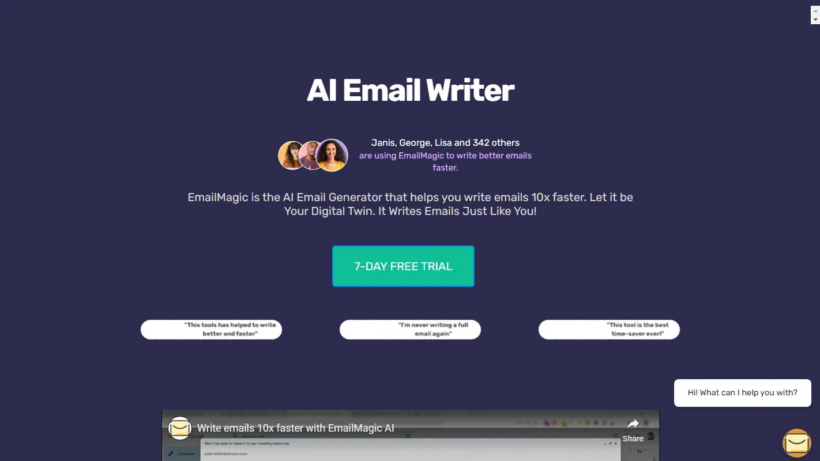 EmailMagic AI:智能邮件助手,适配个人写作风格,支持多语言高效办公邮件撰写-第1张图片 EmailMagic AI:智能邮件助手,适配个人写作风格,支持多语言高效办公邮件撰写-第1张图片