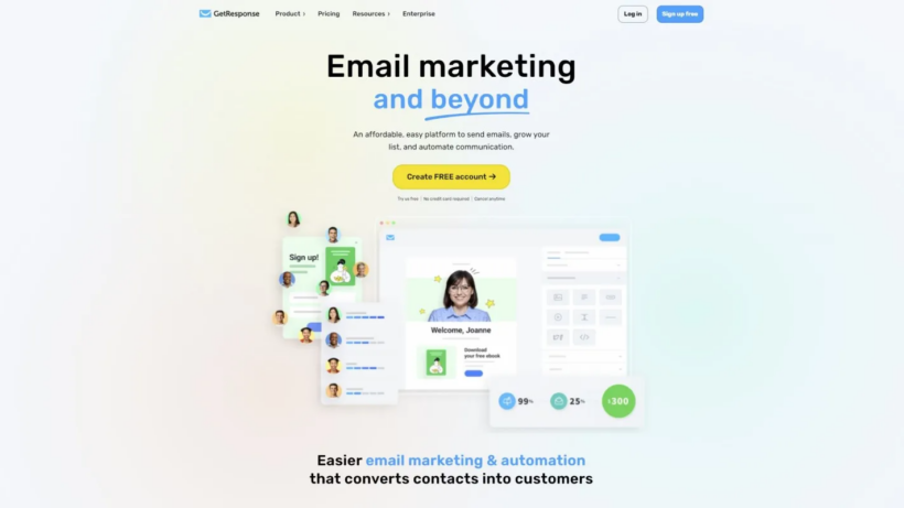 GetResponse Email Marketing：一站式邮件营销工具，轻松获客转化、自动化运营私域流量-第1张图片