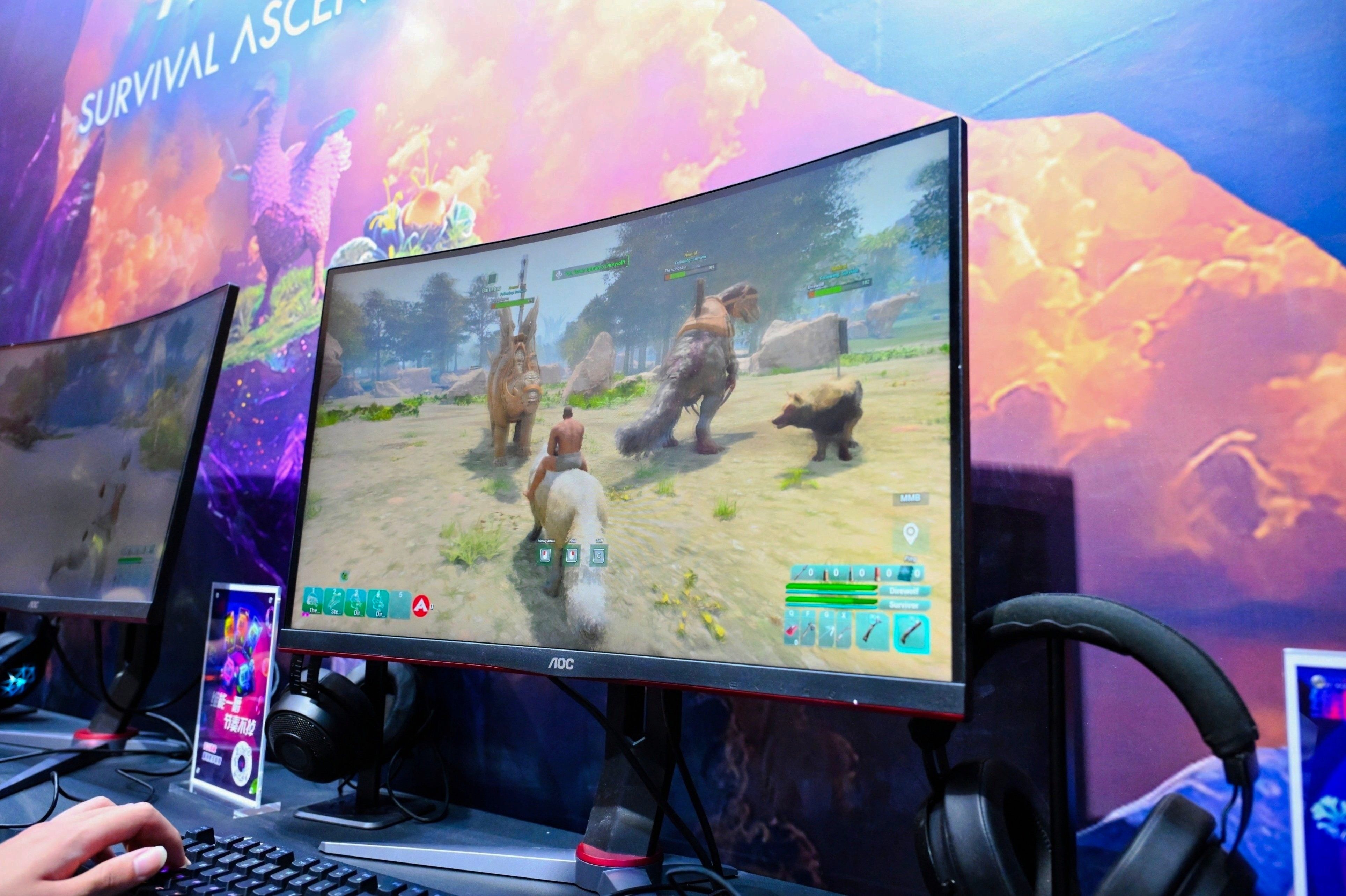 驯龙大逃杀燃爆ChinaJoy,《方舟：适者生存》现场试玩火爆开放-第6张图片