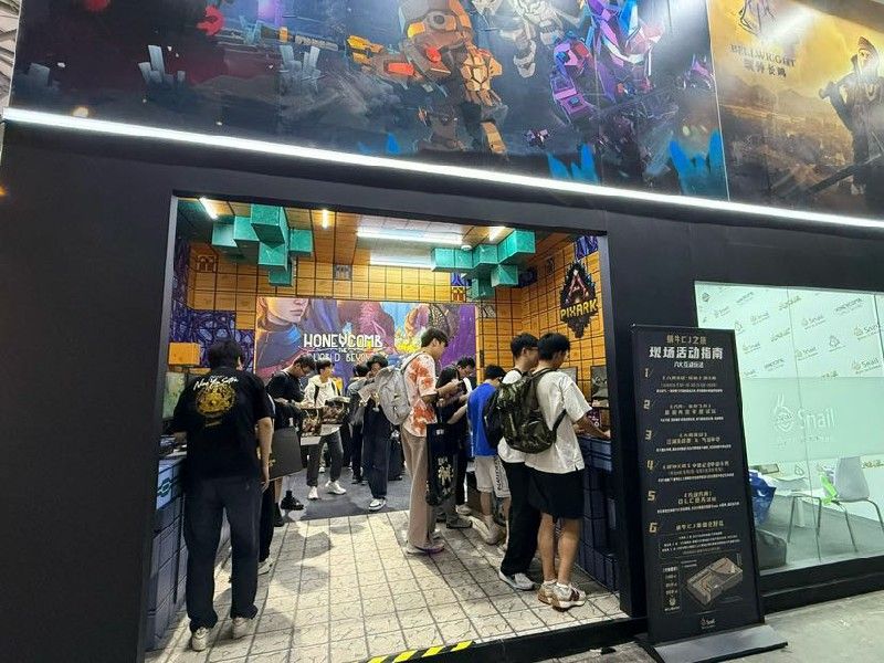 CJ现场直击,方舟系列《方块方舟：地下迷城》试玩人气爆棚-第3张图片