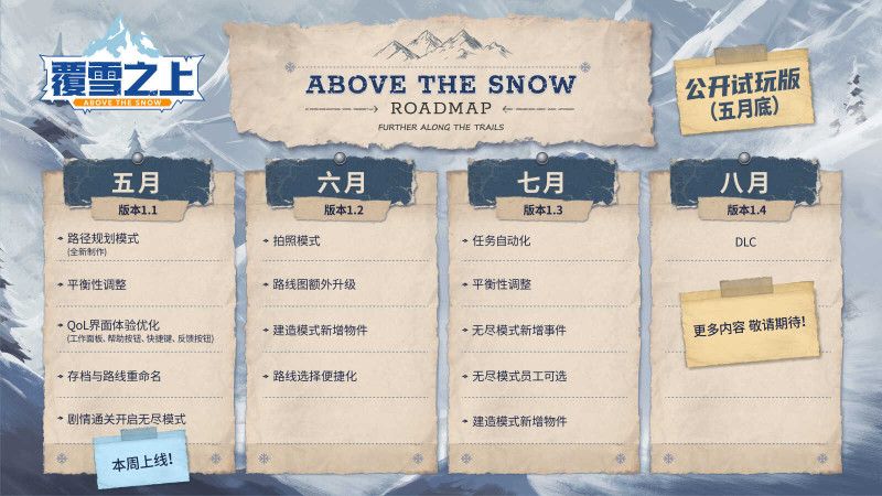 叙事向模拟经营《覆雪之上》正式确认参加ChinaJoy展-第2张图片